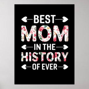 Póster Mamá Es La Mejor Mamá De La Historia