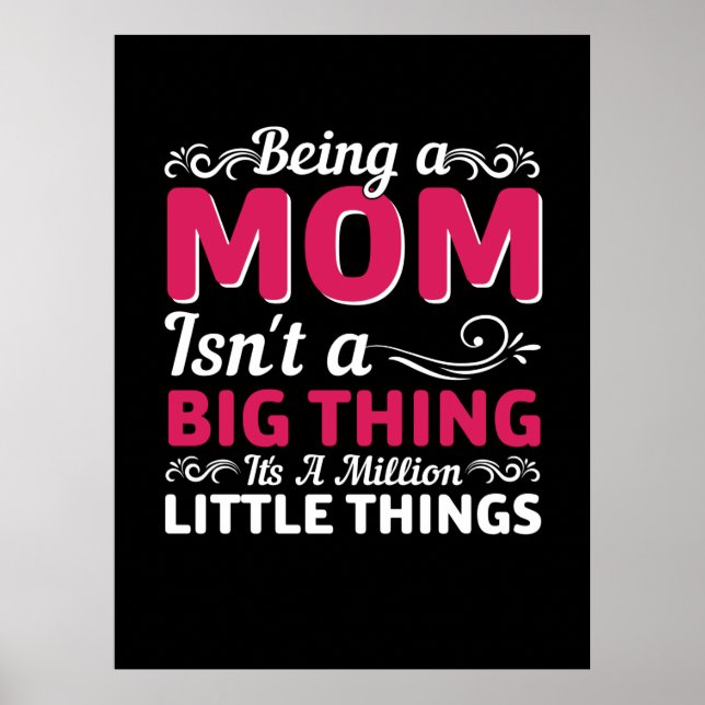 Póster Mamá Es Una Mamá (Frente)