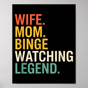 Póster Mamá Esposa. Mamá. Leyenda de Maratón de Televisió