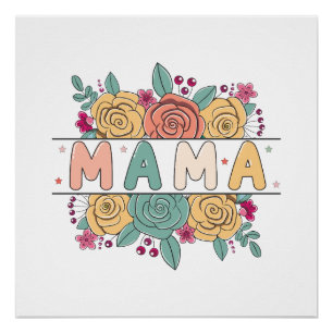 Póster Mama Flower