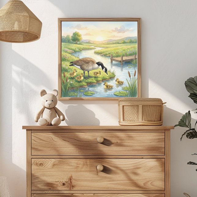 Póster Mama Gansa y los Ansarones Guardería (Subido por el creador)