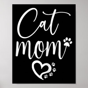 Póster Mamá gata