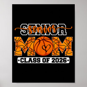 Póster Mamá graduación clase de 2026 mayor mamá de balonc