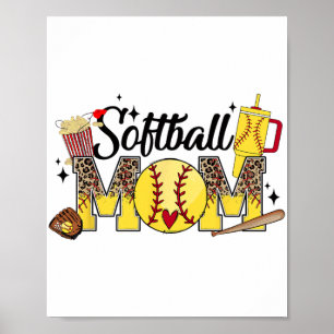 Póster Mamá Juego Día Vibes Día de la Madre Mujeres Softb