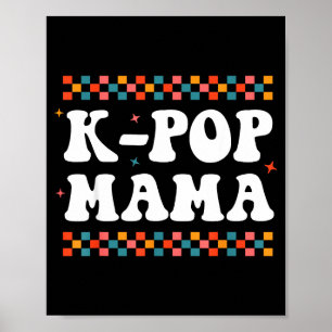 Póster Mamá K-p Lindo Divertido Drama Música K-p Madre Co