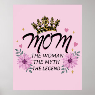 Póster Mamá La Mujer El Mito La Leyenda