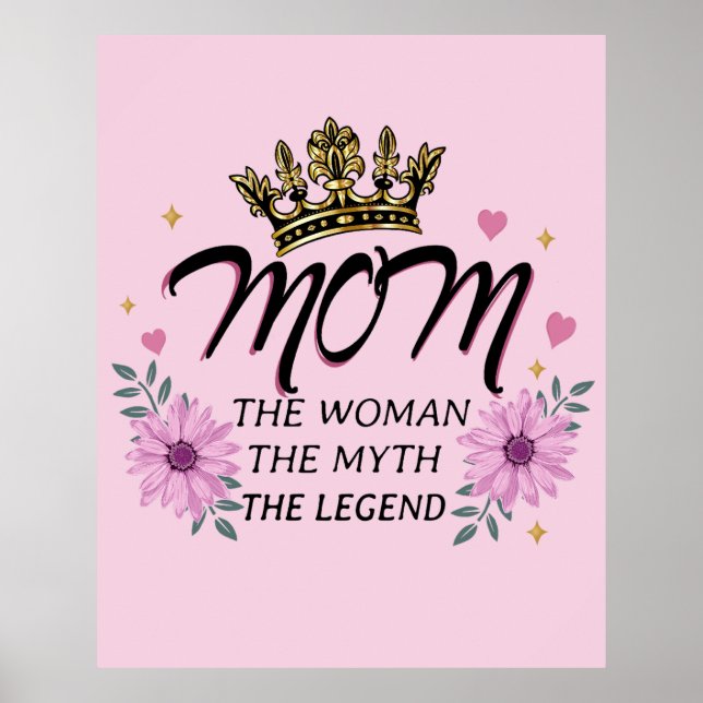 Póster Mamá La Mujer El Mito La Leyenda (Frente)