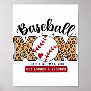 Póster Mamá Leopard Loud & amp; orgullosas madres de béis