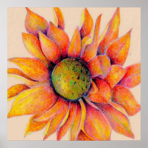 Póster Mamá Naranja gigante