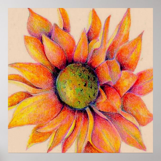 Póster Mamá Naranja gigante (Frente)