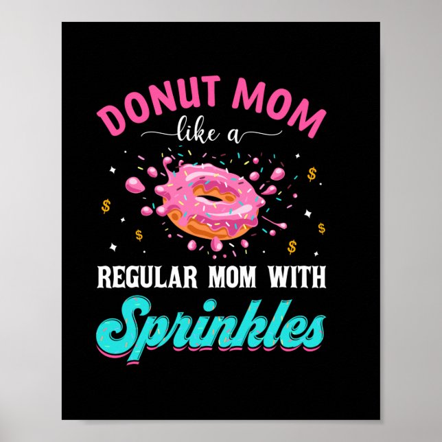 Póster Mamá No Deja A Mamá Como Una Madre Regular Con Roc (Frente)