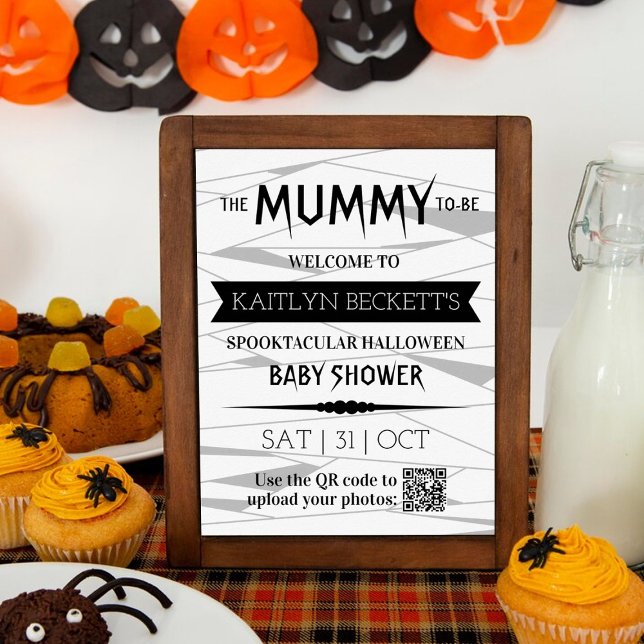 Póster Mamá para ser | Bienvenida Baby Shower de Hallowee (Subido por el creador)