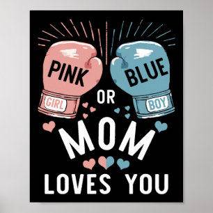 Póster Mamá Rosa O Azul Te Ama Boxear Género Revelar Pa