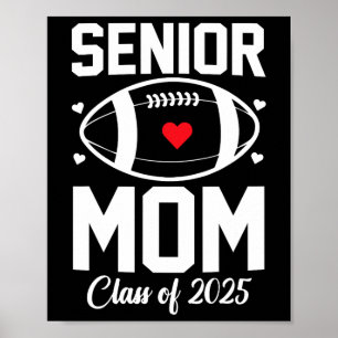 Póster Mamá Senior 2025 Mamá de Fútbol Cl de 2025 Graduac