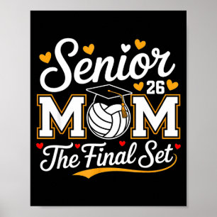 Póster Mamá senior clase 2026 voleibol el set final