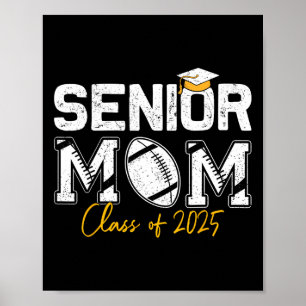Póster Mamá senior de la promoción de 2025 orgullosa mamá