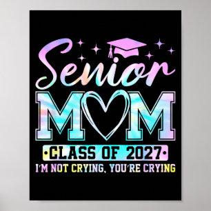 Póster Mamá seniora clase 2027 senior mama 2027