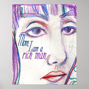 Póster Mamá, soy un hombre rico