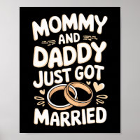 Mamá y papá se acaban de casar 