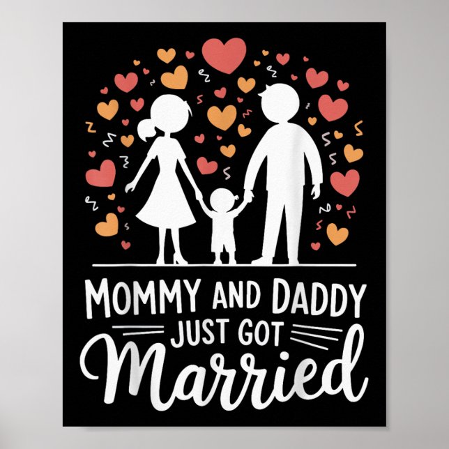 Póster Mamá Y Papá Se Han Casado _3 (Frente)