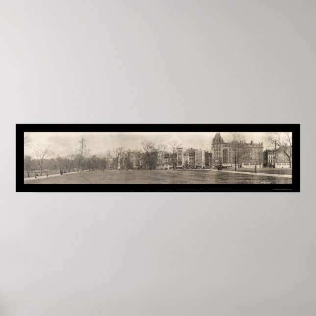 Póster Mamáes comunes de Boston Foto 1910 (Frente)