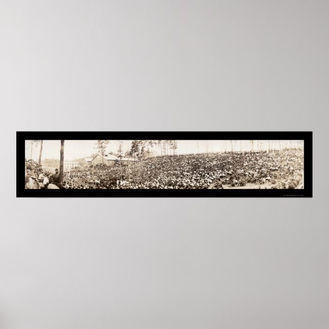 Póster Mamáes de Camp Devens Foto 1918 (Frente)