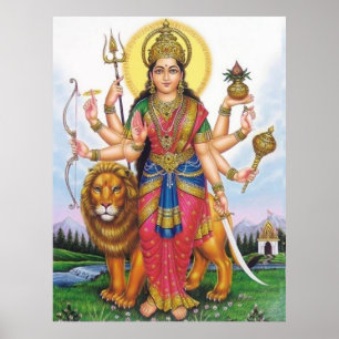 Póster Mamáes de Durga