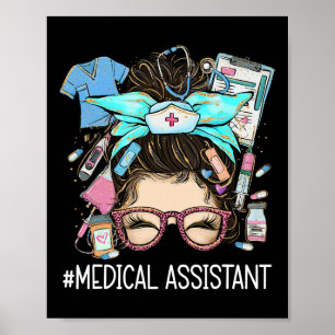 Póster Mamáes De Istant Médico Enfermería De Enfermeras C