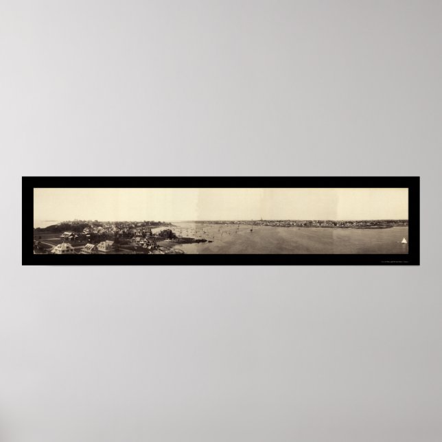 Póster Mamáes de Marblehead Foto 1898 (Frente)