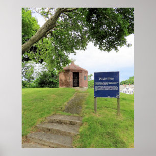 Póster Mamáes de Plymouth de la antigua usina de polvo