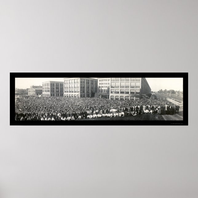 Póster Mamáes de United Shoe Beverly Foto 1911 (Frente)