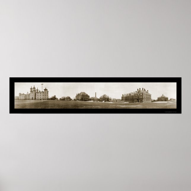 Póster Mamáes de Worcester Academy Foto 1910 (Frente)