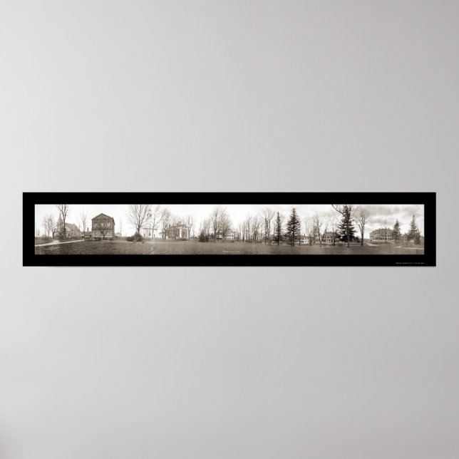 Póster Mamáes del Centro Leicester Foto 1910 (Frente)