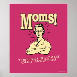 Póster Mamás: Como Papás, sólo más inteligentes