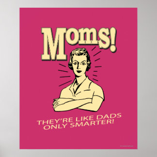 Póster Mamás: Como Papás, sólo más inteligentes