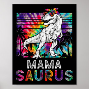 Póster Mamasaurio Dinosaurio Mamá Saurio Familia Igual Tí
