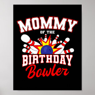 Póster Mami Of Birthday Bowler Fiesta Ce