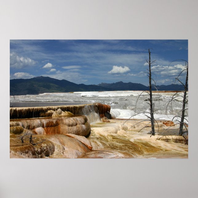 Póster Mammoth Terraces (Frente)