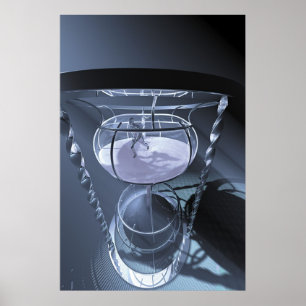 Póster Man corre de tiempo