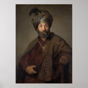 Póster Man in Oriental Costume, c.1635 (oil on canvas)