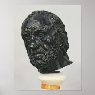Póster Man with a Broken Nose, 1865