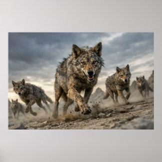 Póster Manada de Coyotes