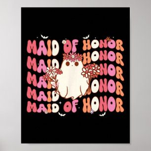 Póster Manada De Honor Ghost Halloween Spooky Chelorette