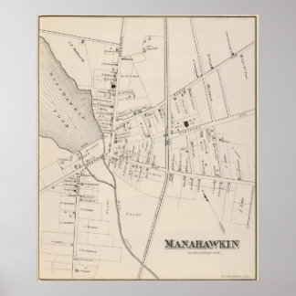 Póster Manahawkin, Nueva Jersey