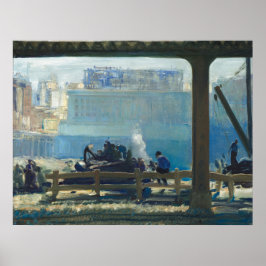 Póster Mañana azul - Poster Bella Artes de George Bellows