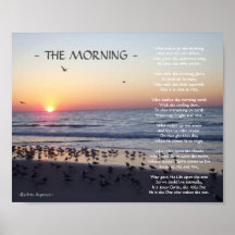 MAÑANA BEACH SUNRISE POEM