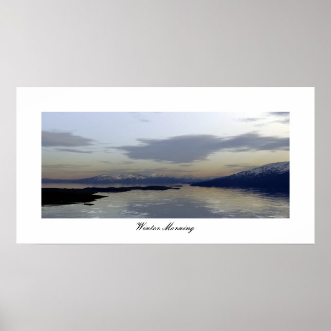 Póster Mañana de invierno (Frente)