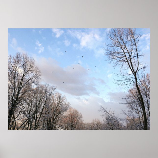 Póster Mañana de invierno I (Frente)