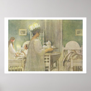 Póster Mañana de navidad, pub. en "Lasst Licht Hinin"