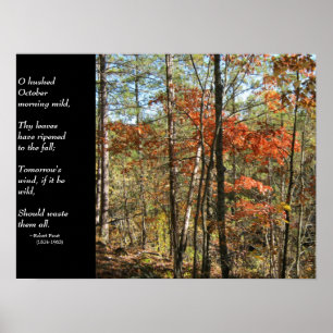 Póster Mañana de octubre